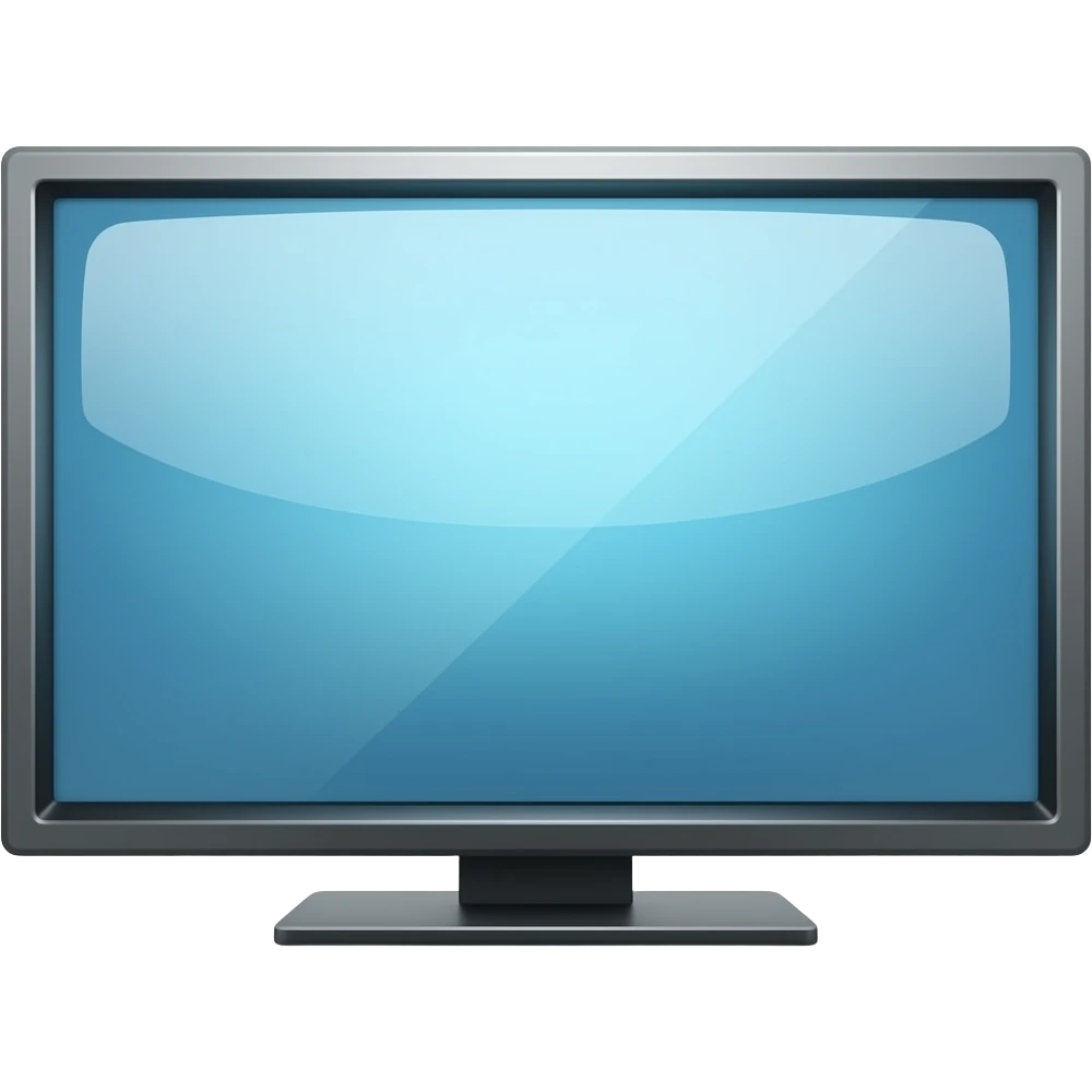 Televizyon son model emoji