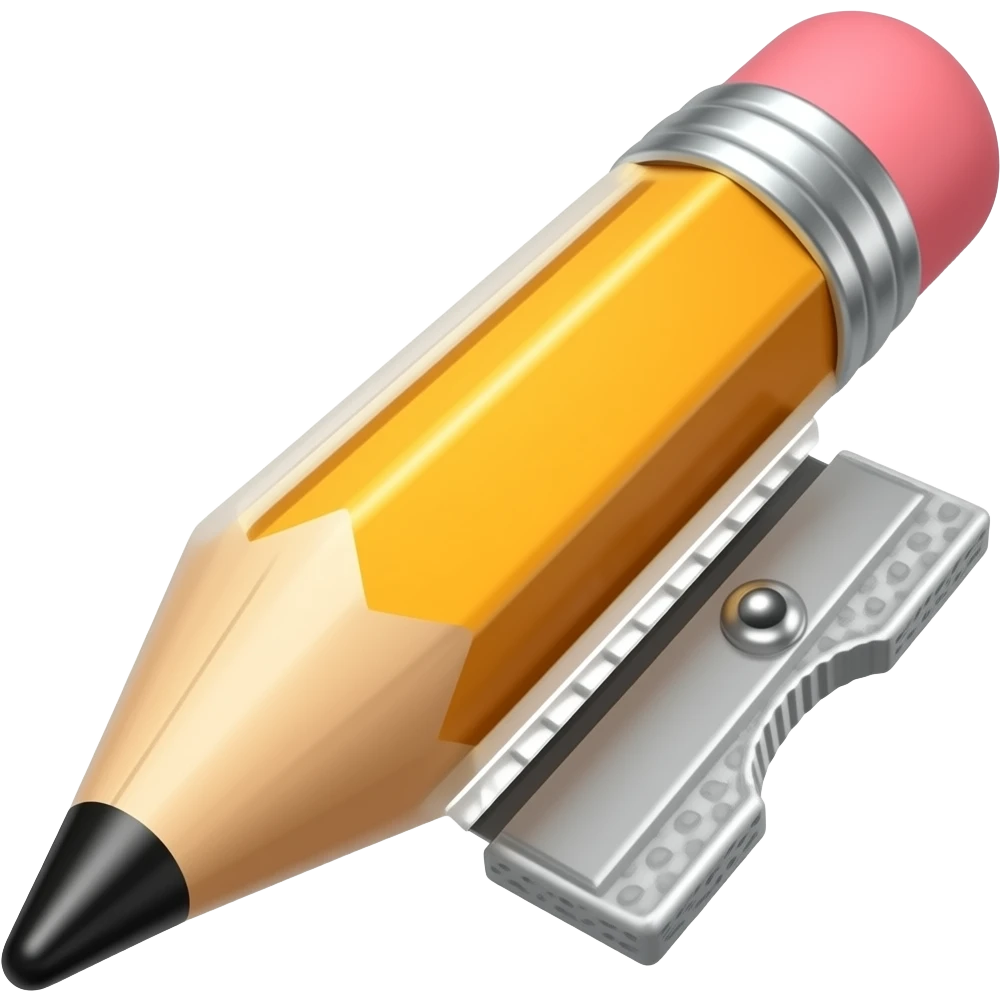 Pencil sharpener emoji