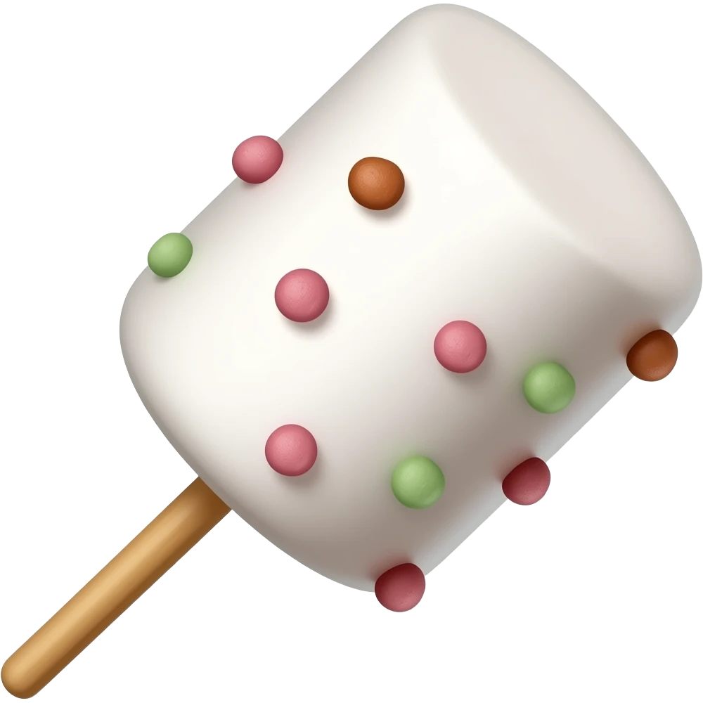 Marshmallows skewer emoji