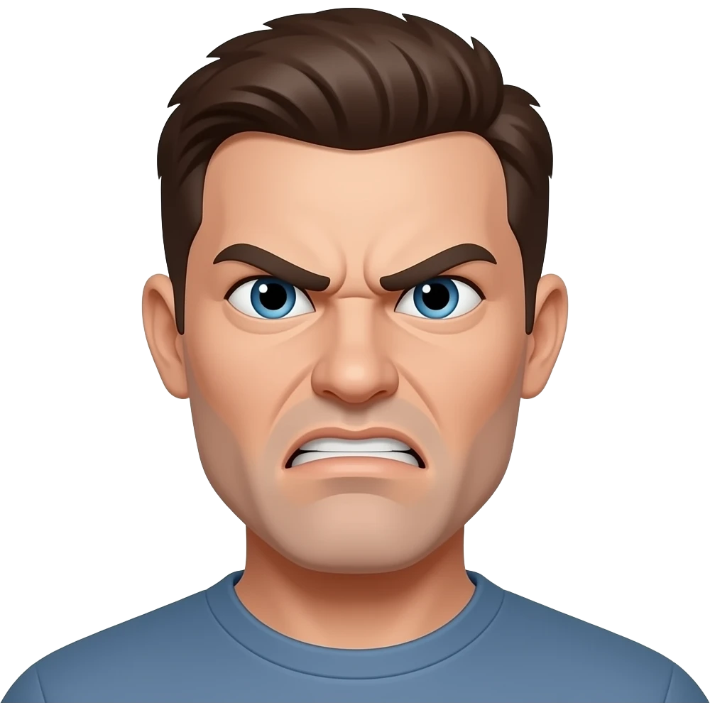 Angry emoji