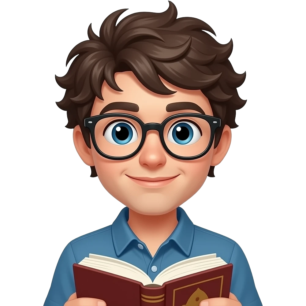 A nerd emoji