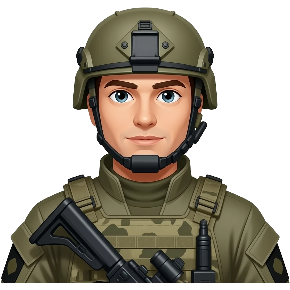 Special forces operator stud emoji