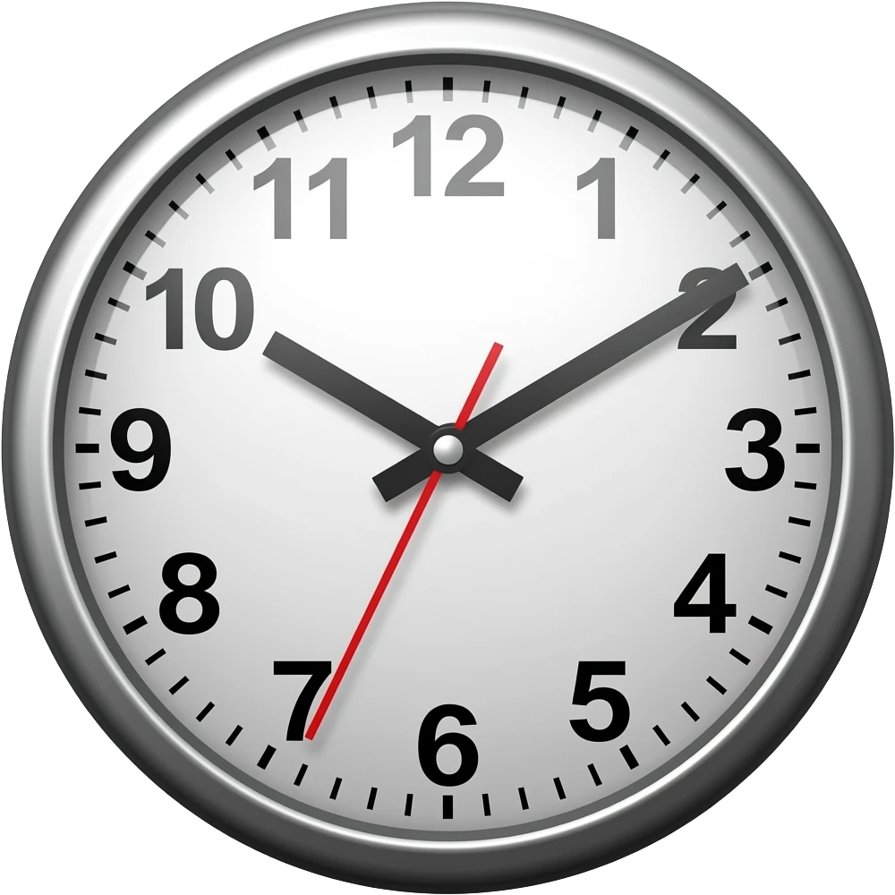 wall clock emoji
