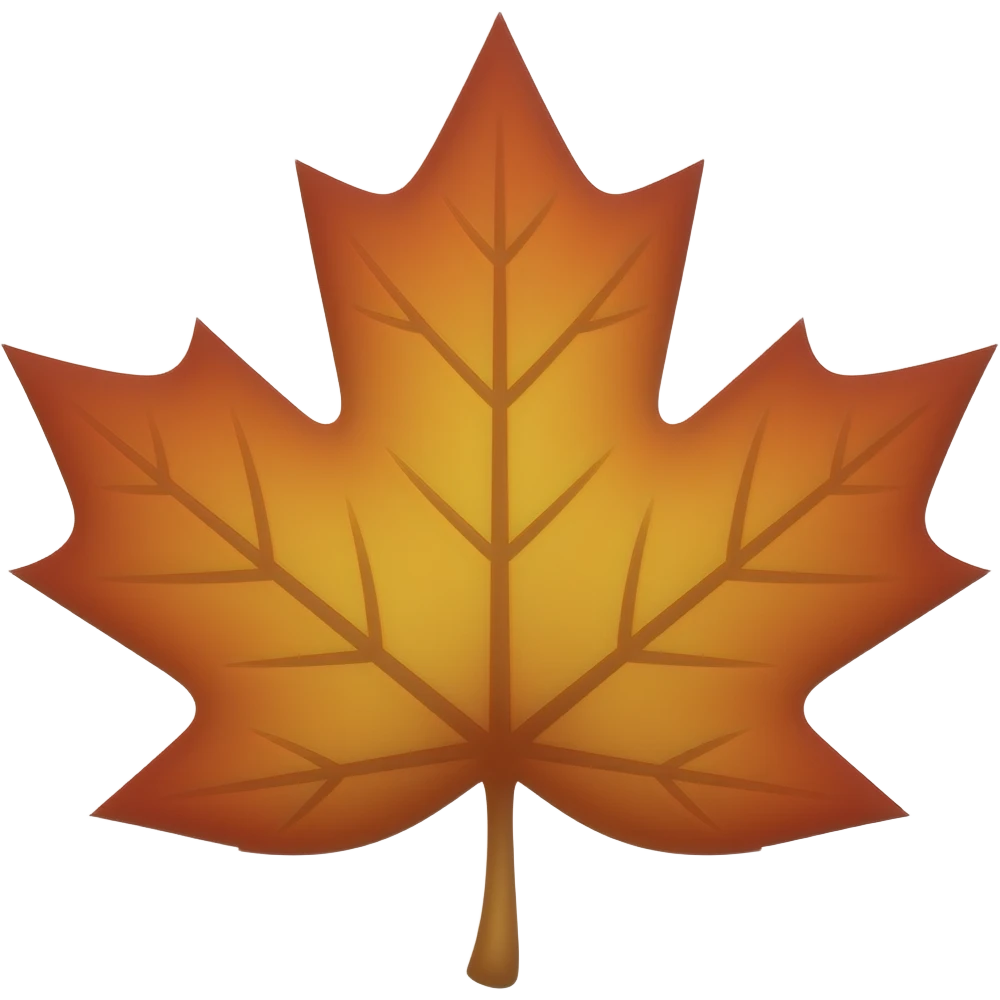 maple leaf emoji