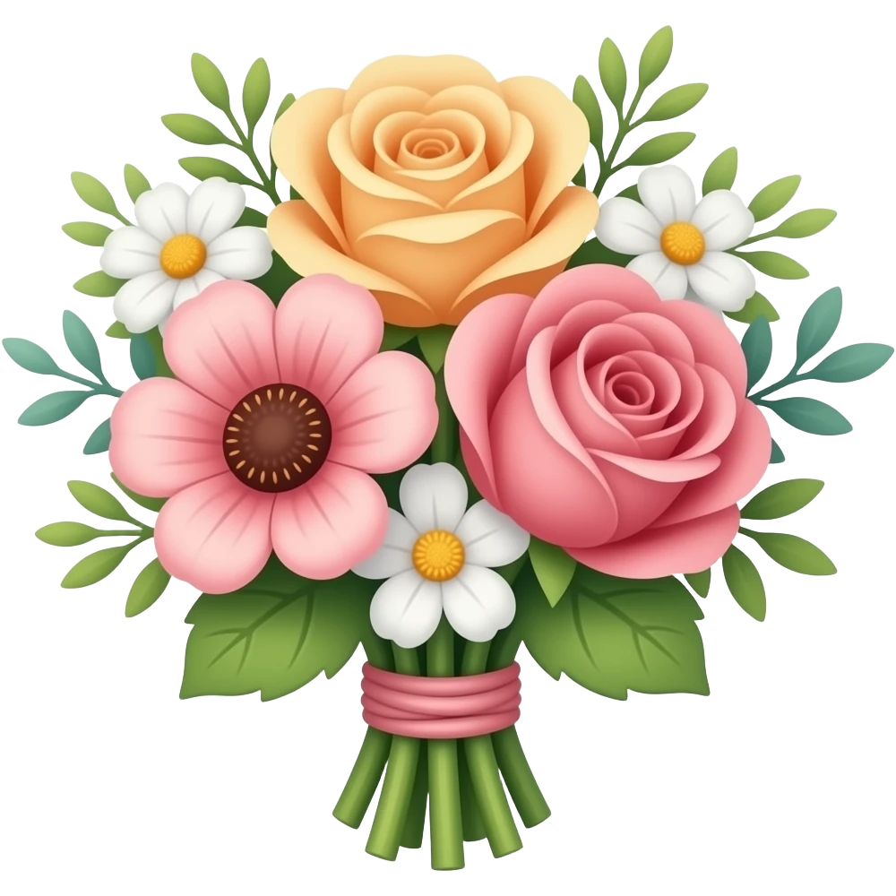 flower bouquet emoji