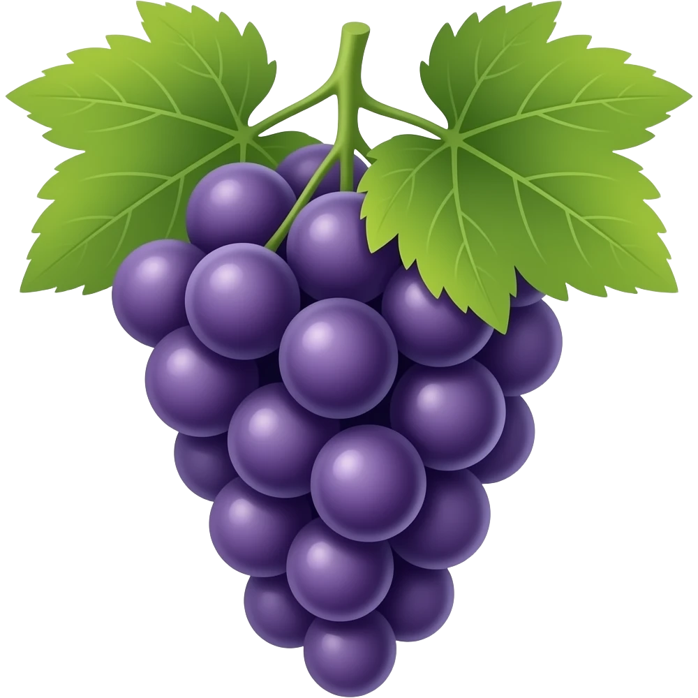 Grapes (अंगूर) emoji
