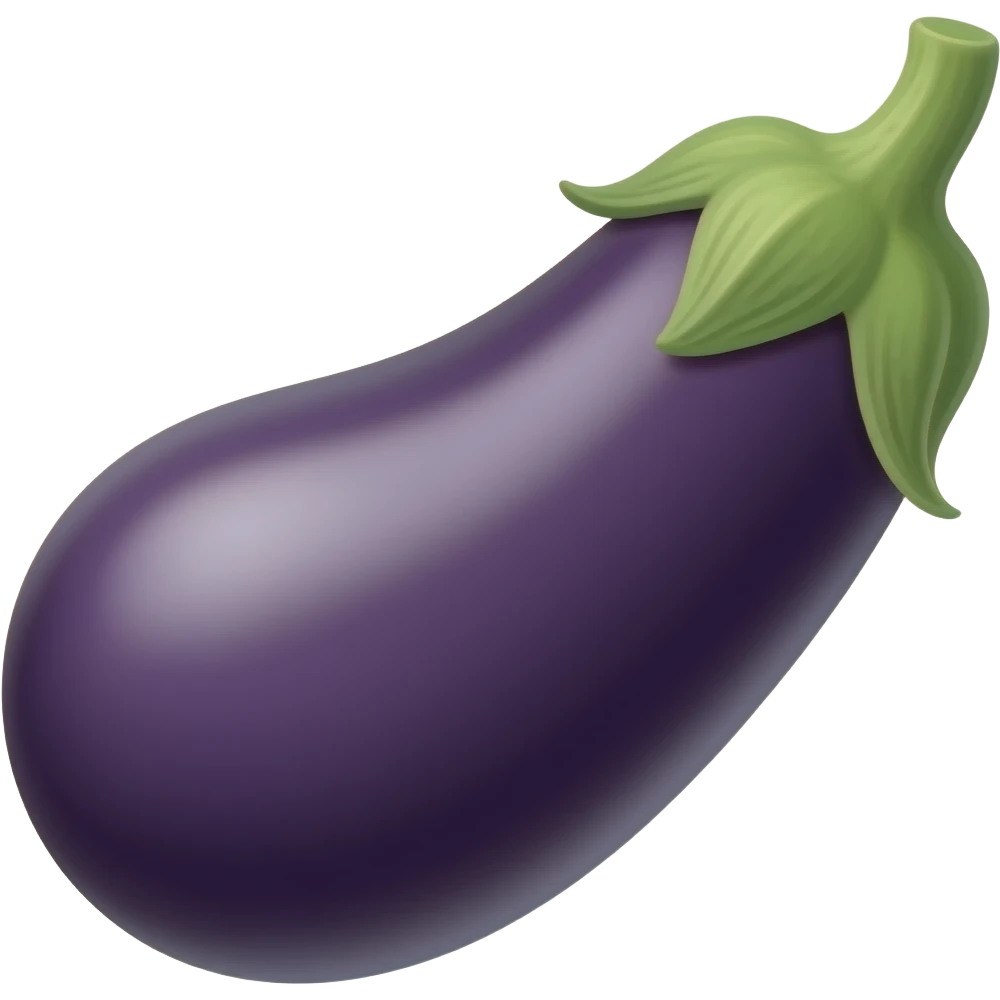 eggplant emoji