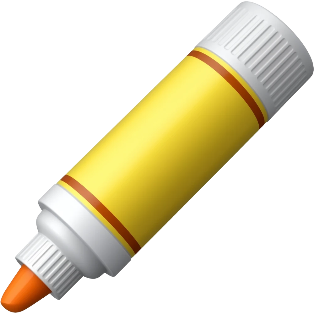 plain glue stick emoji