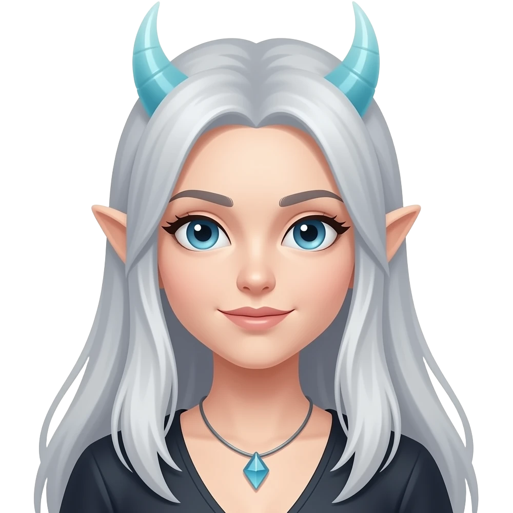 Aasimar dnd race, female emoji