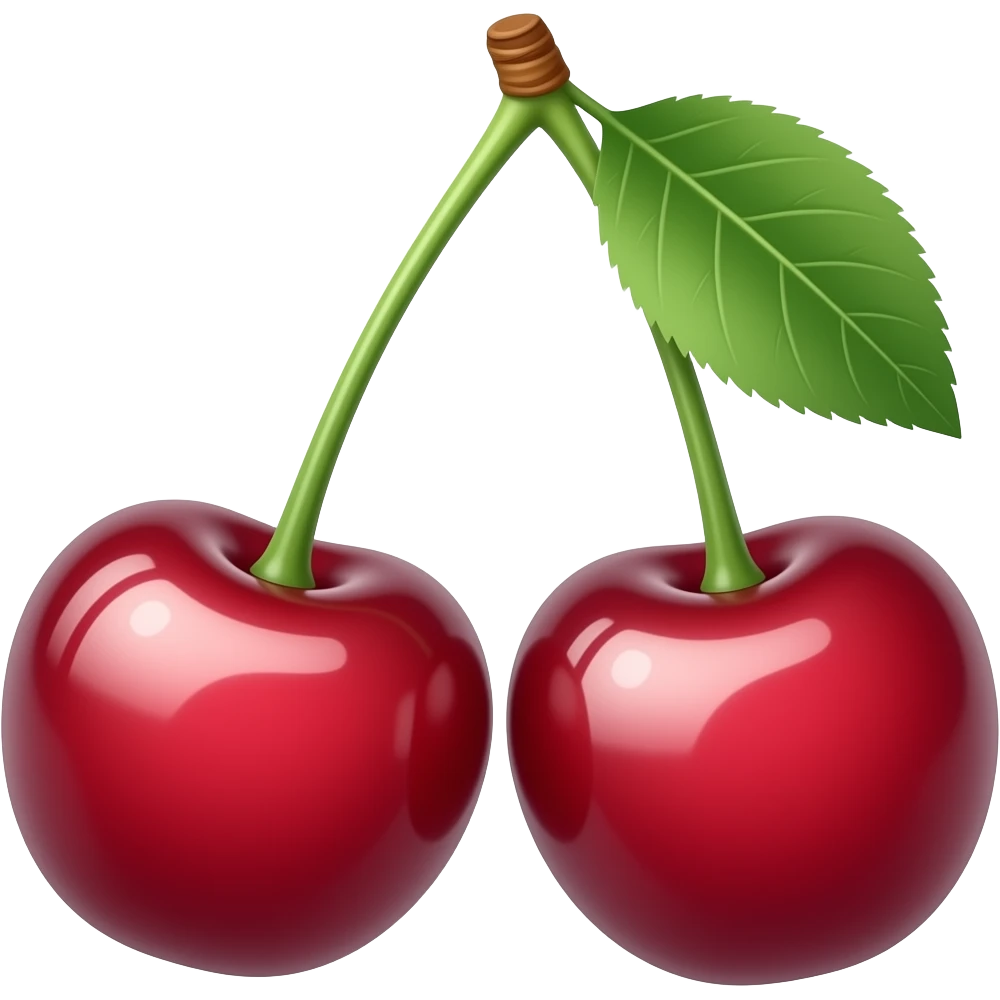 Cherry cinematic realistic emoji