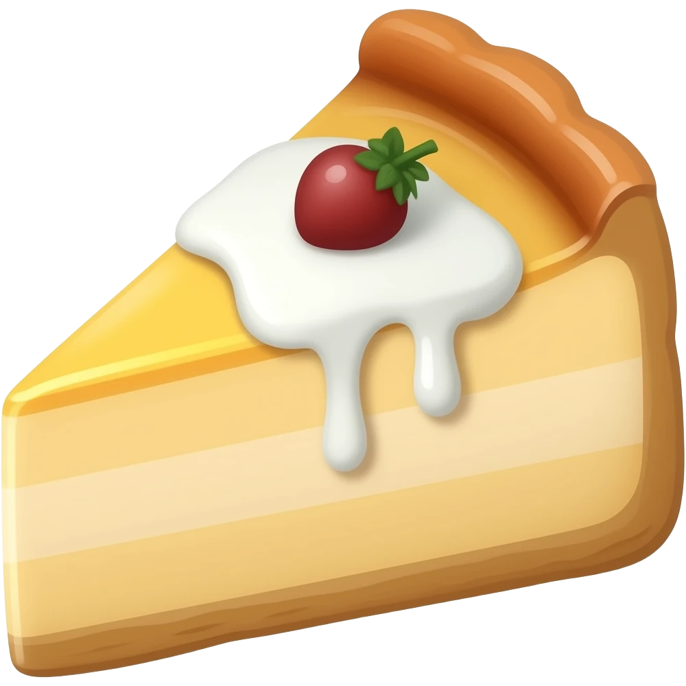 Cheesecake emoji