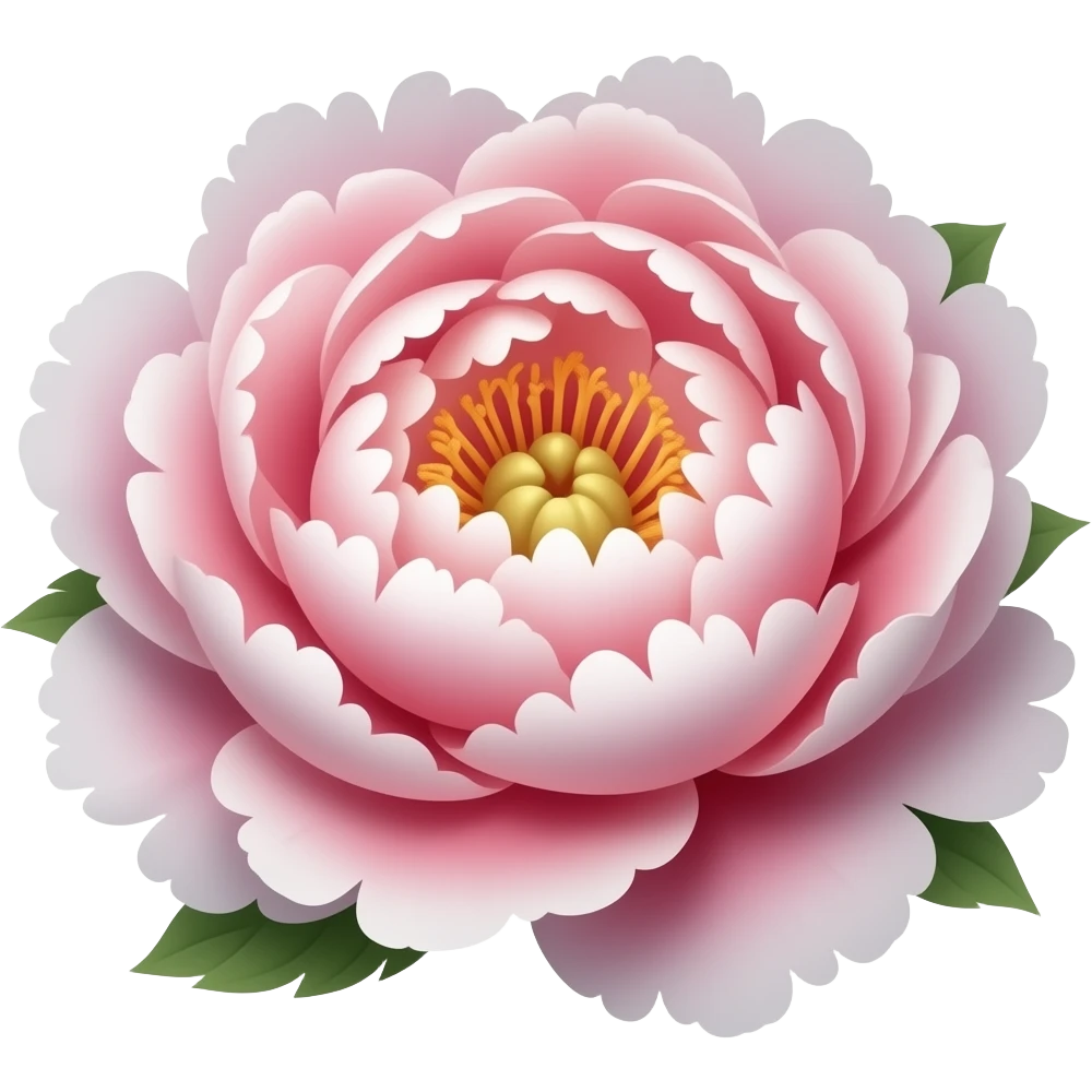 Peonies emoji