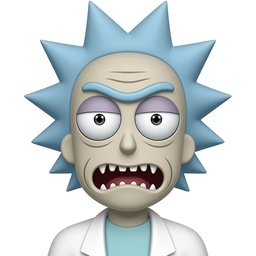 evil morty emoji