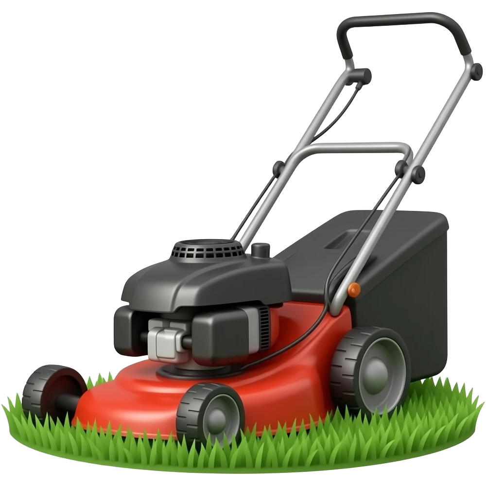 Lawn mower emoji