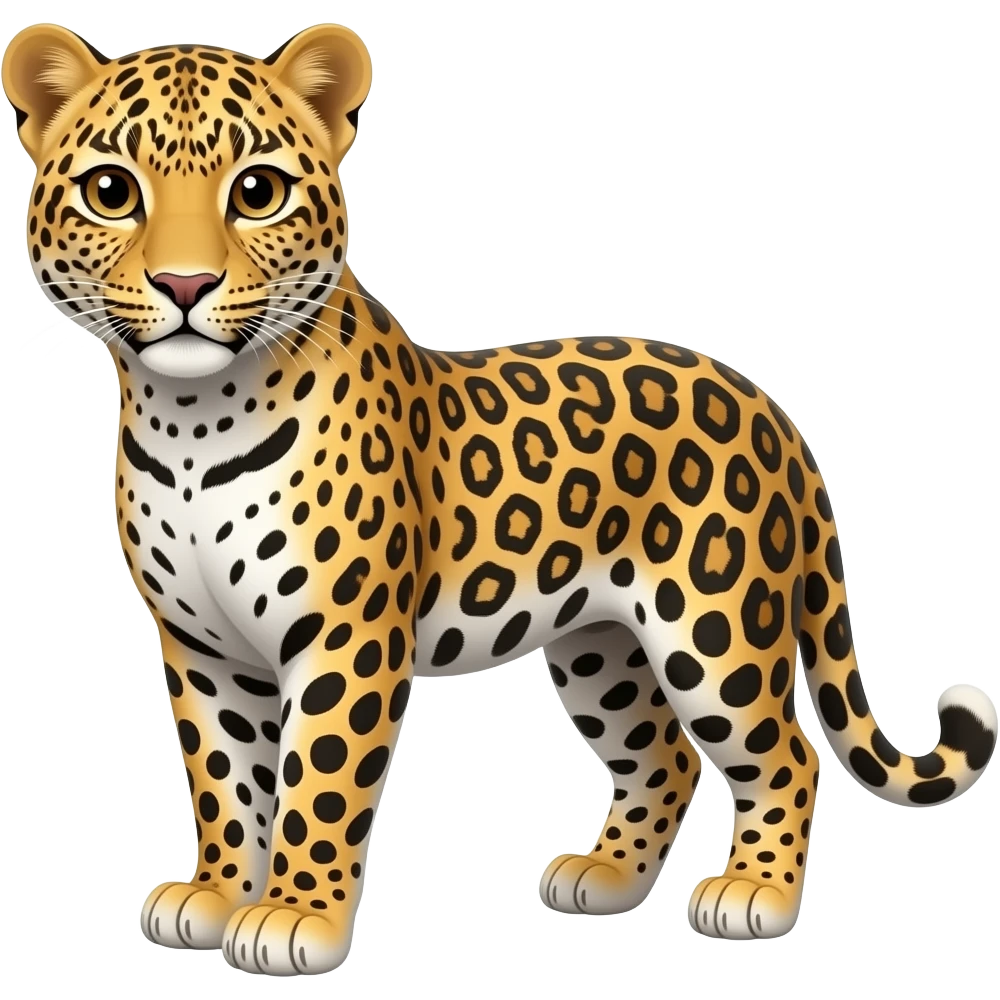 African leopard emoji