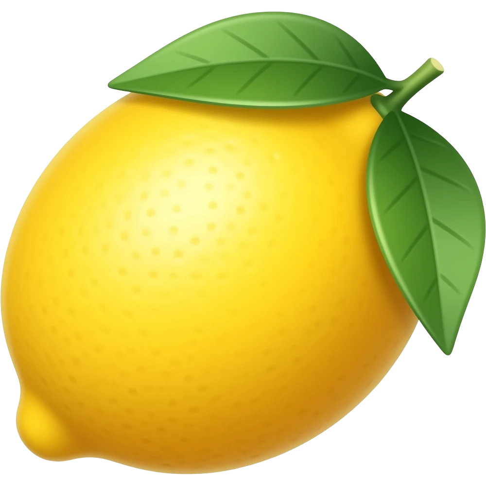 Create lemon emoji