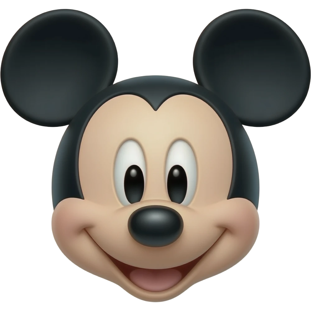 Mickey Mouse emoji