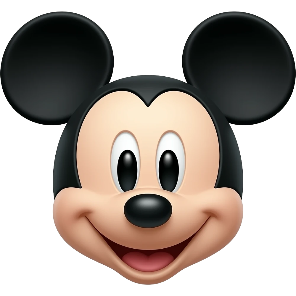 Mickey Mouse emoji