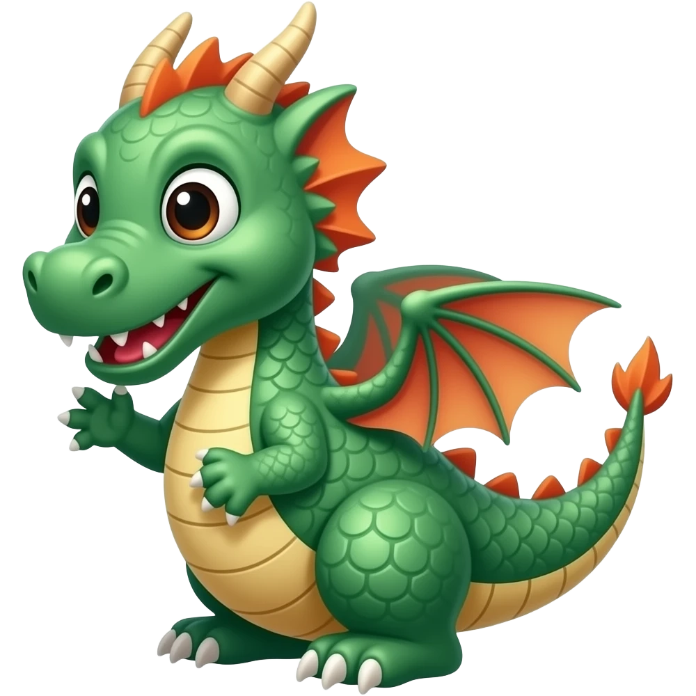 Dragon puppet emoji