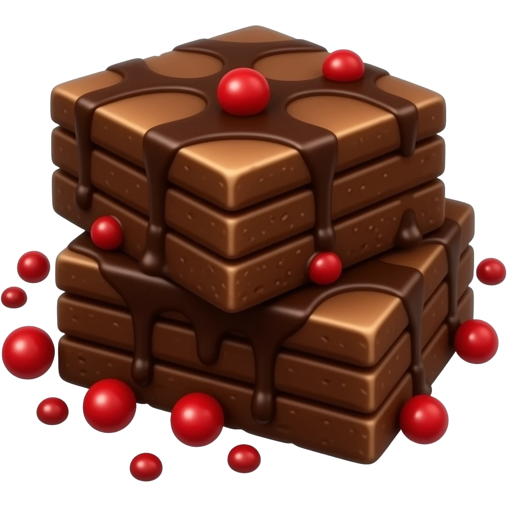 Brownie emoji