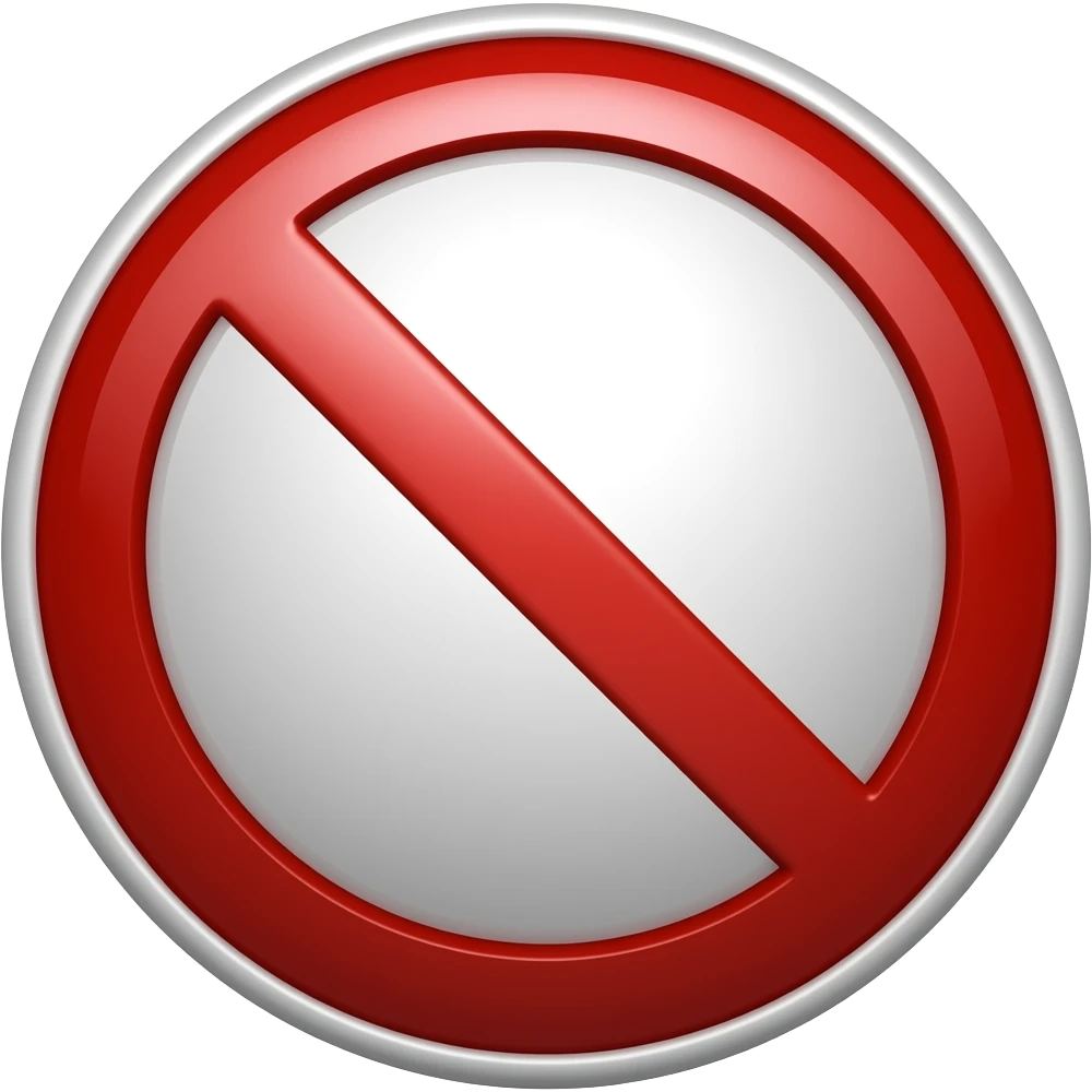 stop emoji