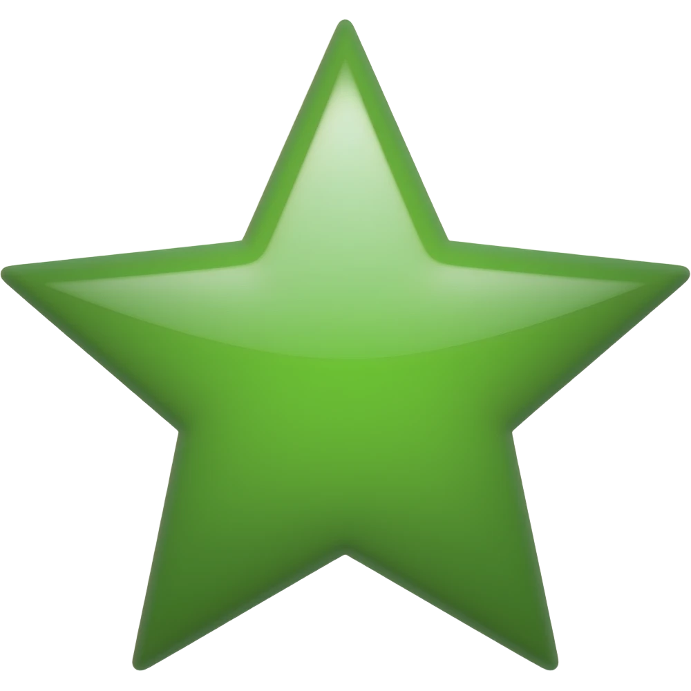 green star emoji