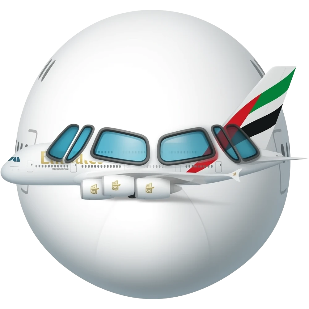 A380 emirates emoji
