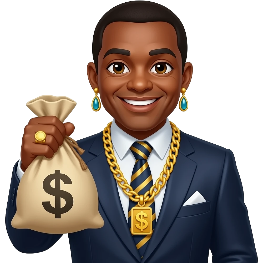 help me create an emoji type of richi rich emoji