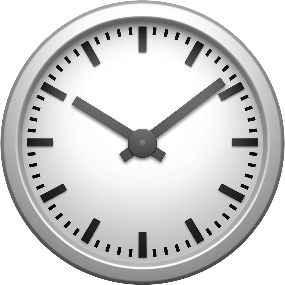 Clock emoji