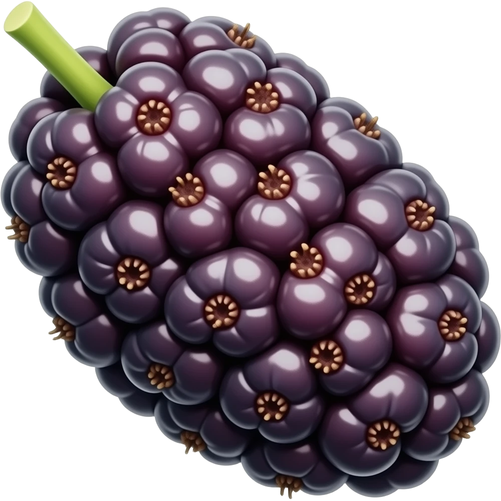 Create an emoji for Mulberries emoji