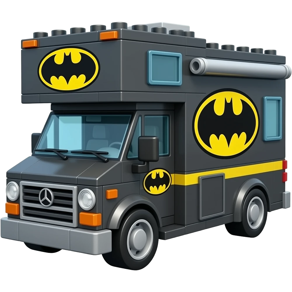 lego dark batman van rv emoji