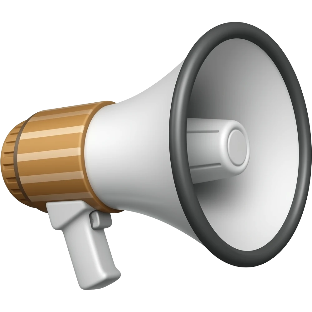 megafone emoji