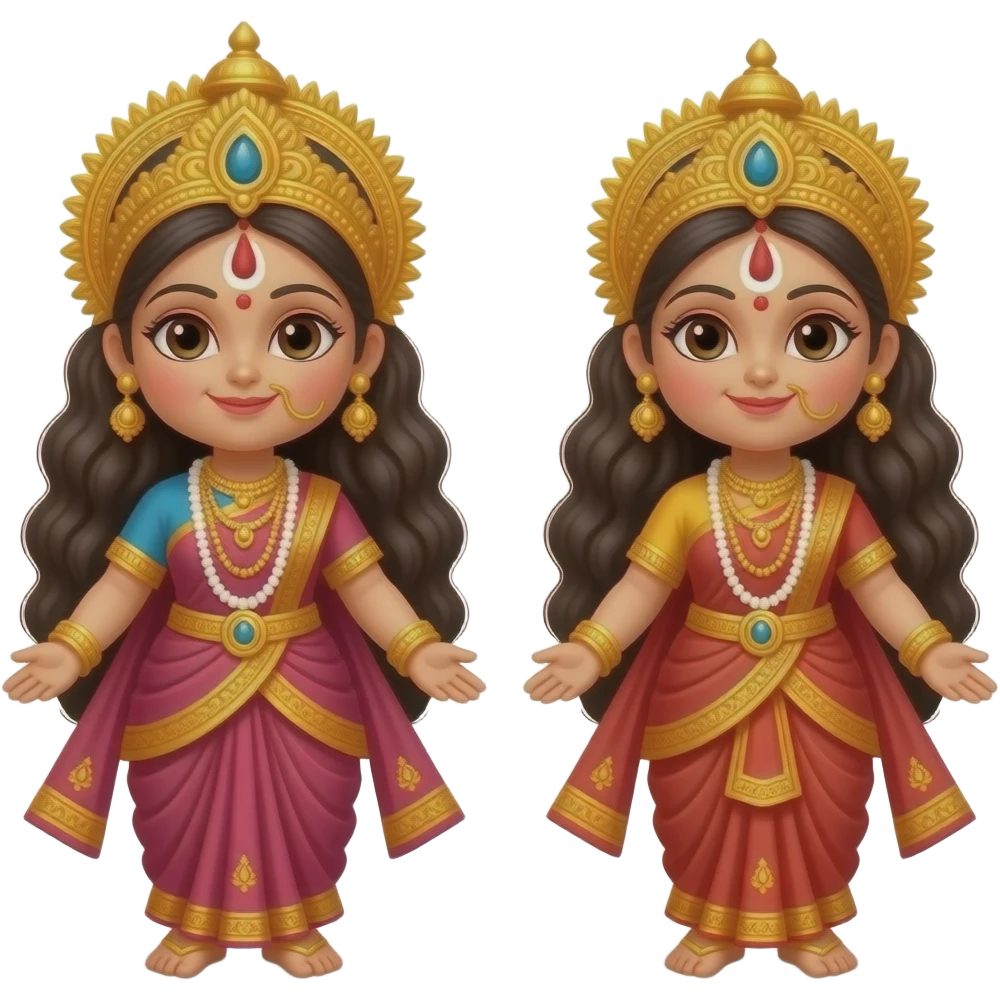 Navaratri kolu dolls emoji
