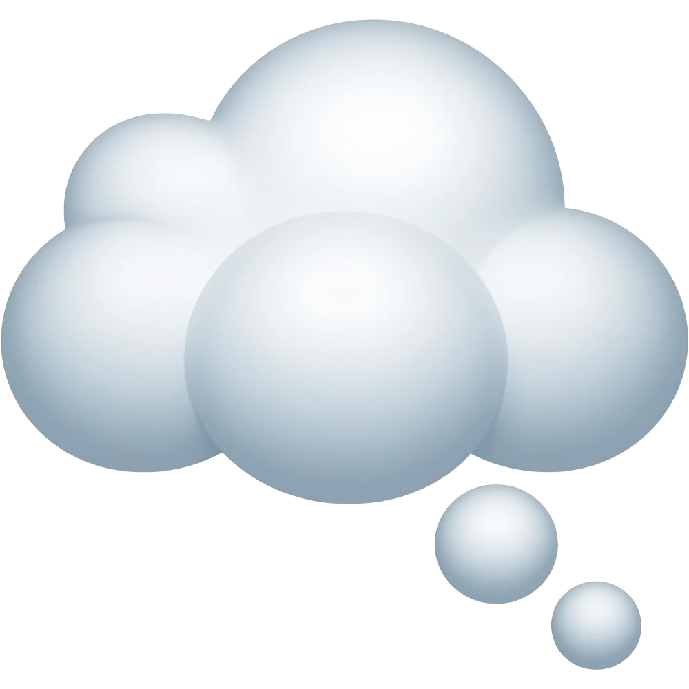 nube pensaativa emoji
