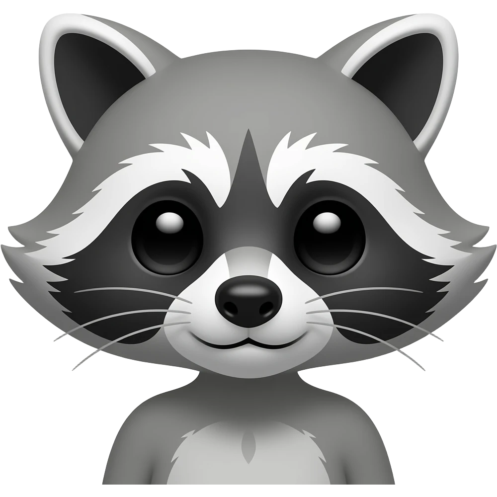 racon girl emoji