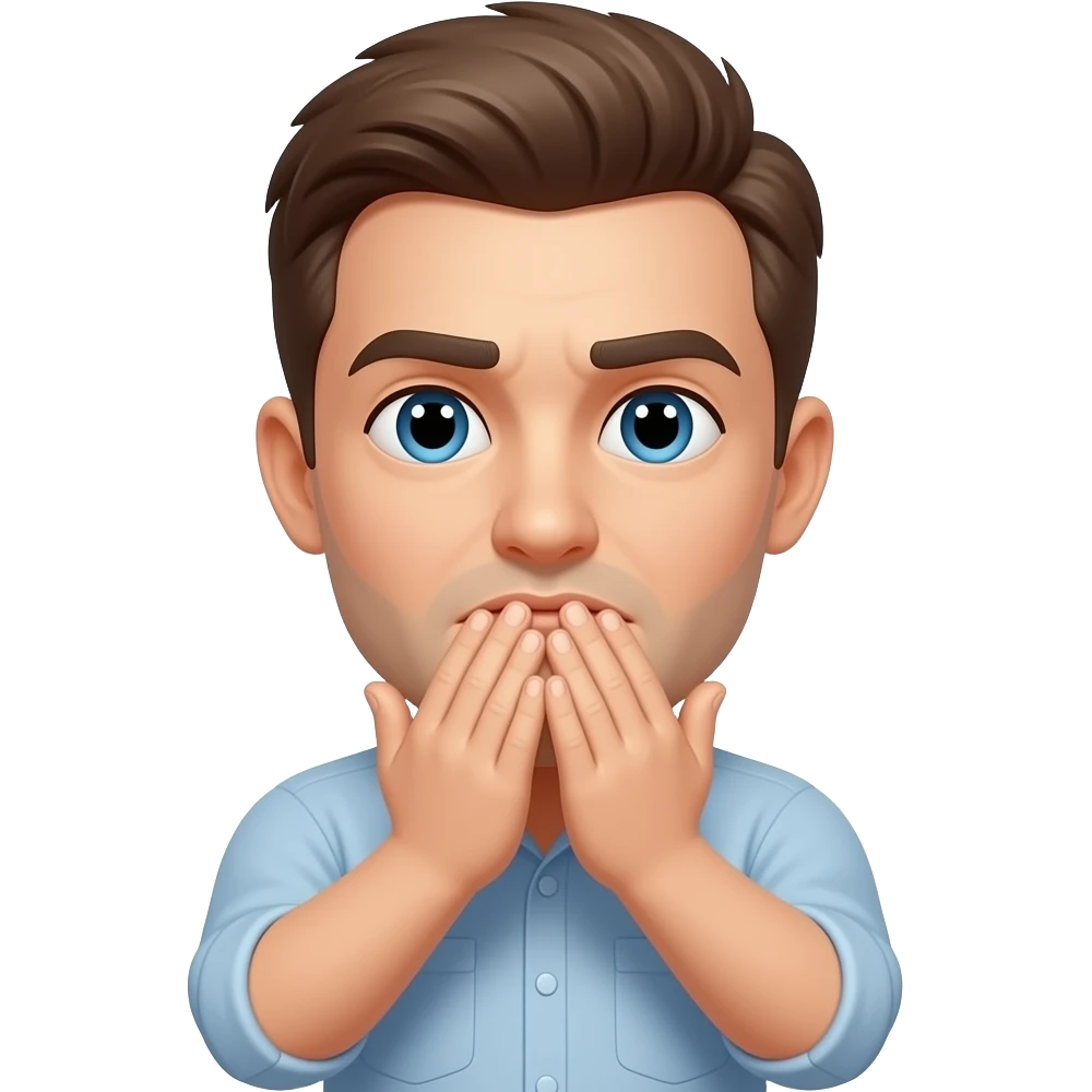 Shut up emoji