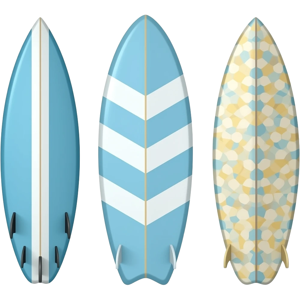 surfing boards emoji