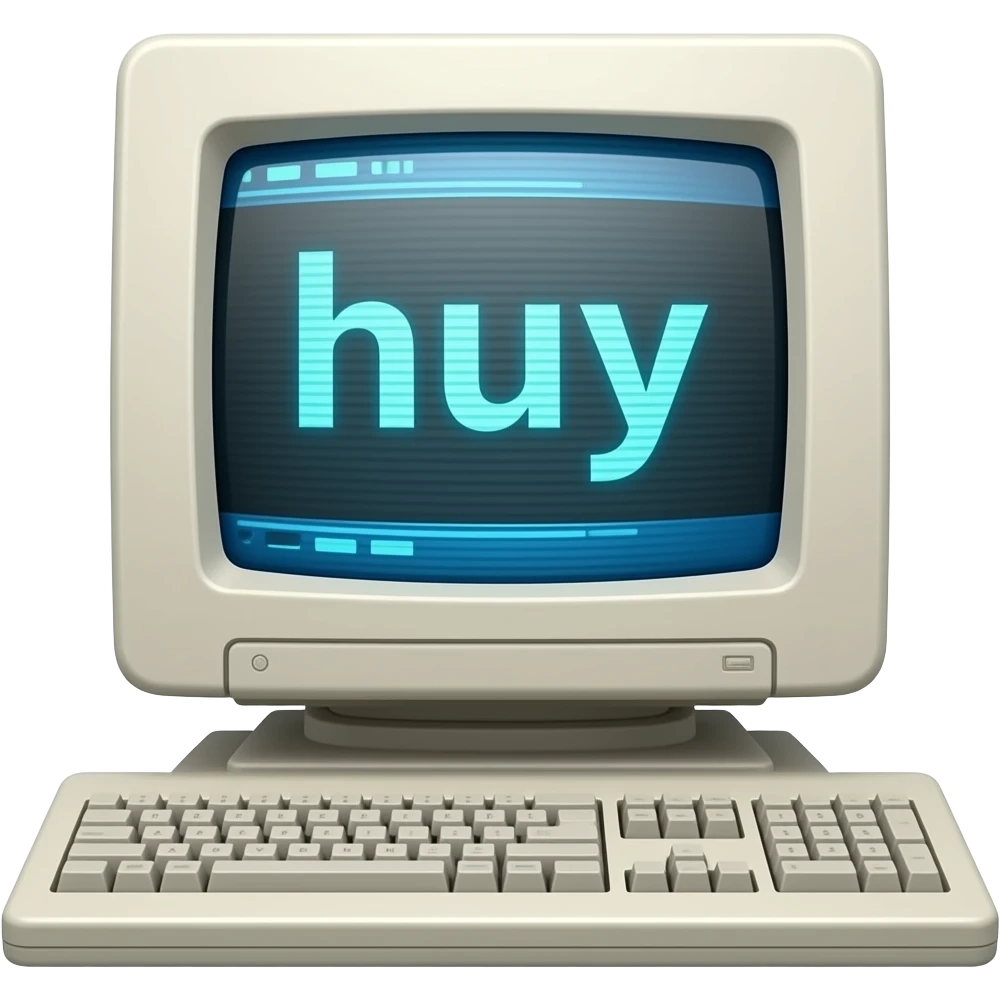 старый комп и там написано хуй на русском без ошибках emoji