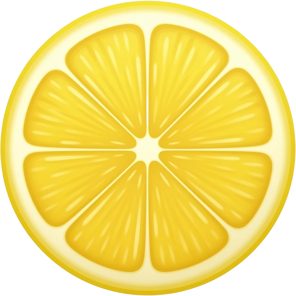 Jus de citron emoji