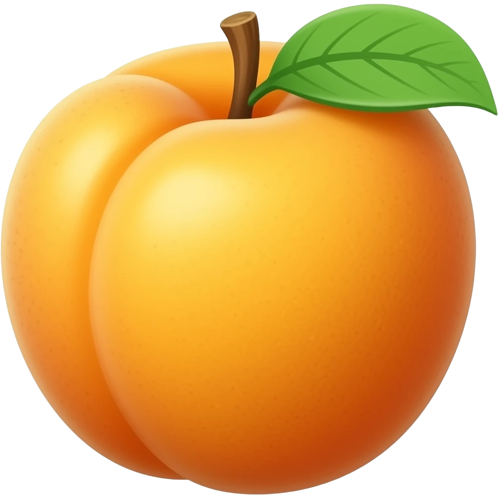 Apricot emoji