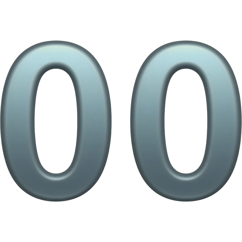 00 emoji