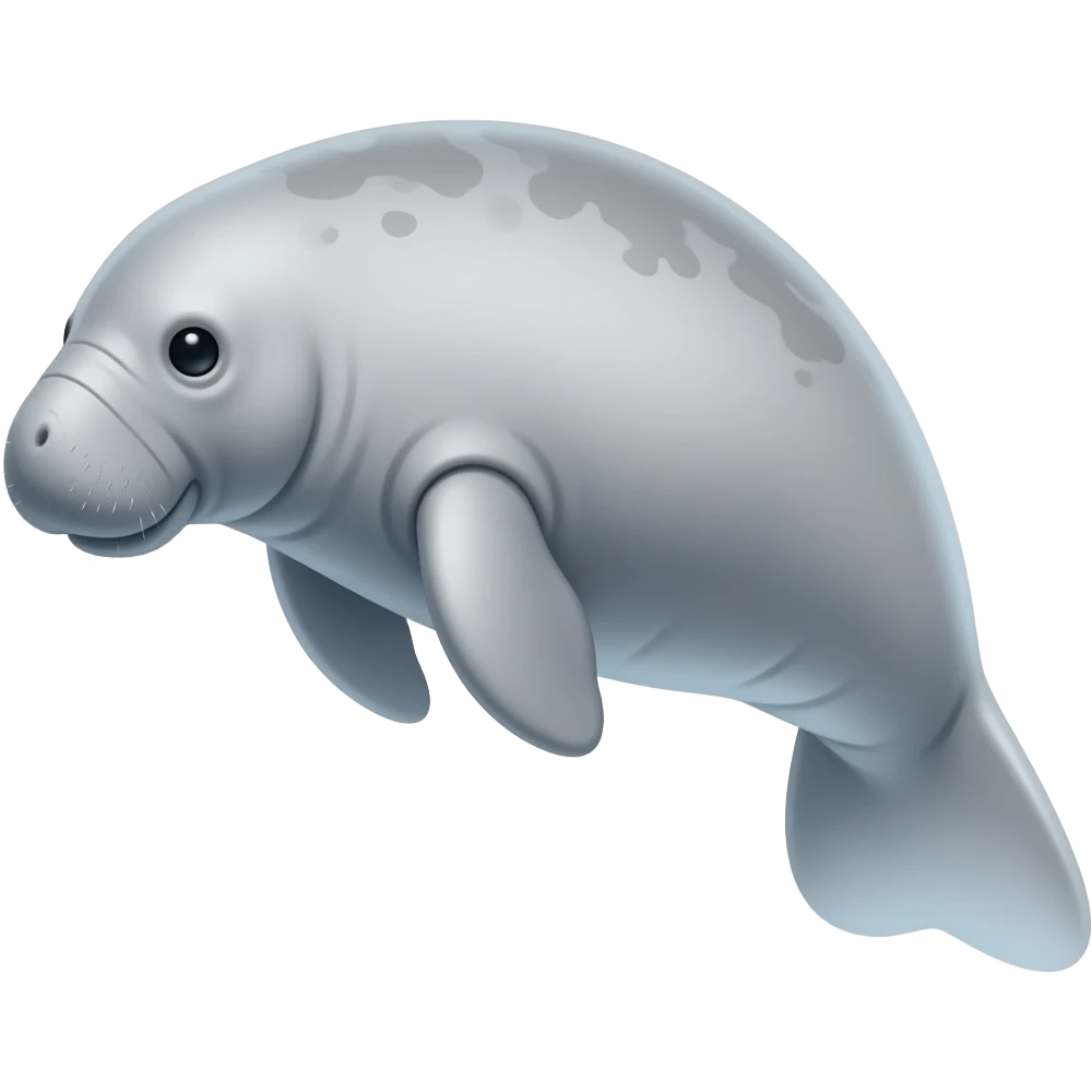 Manatee emoji