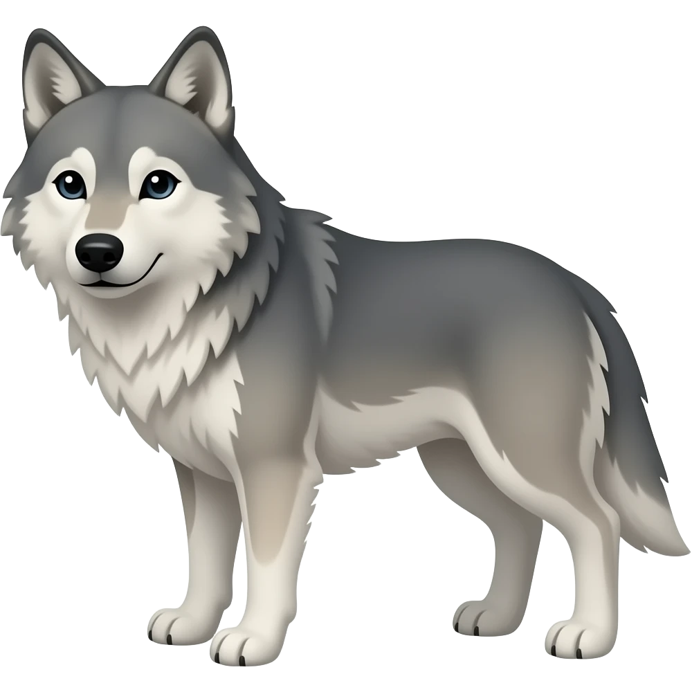 Wolf emoji