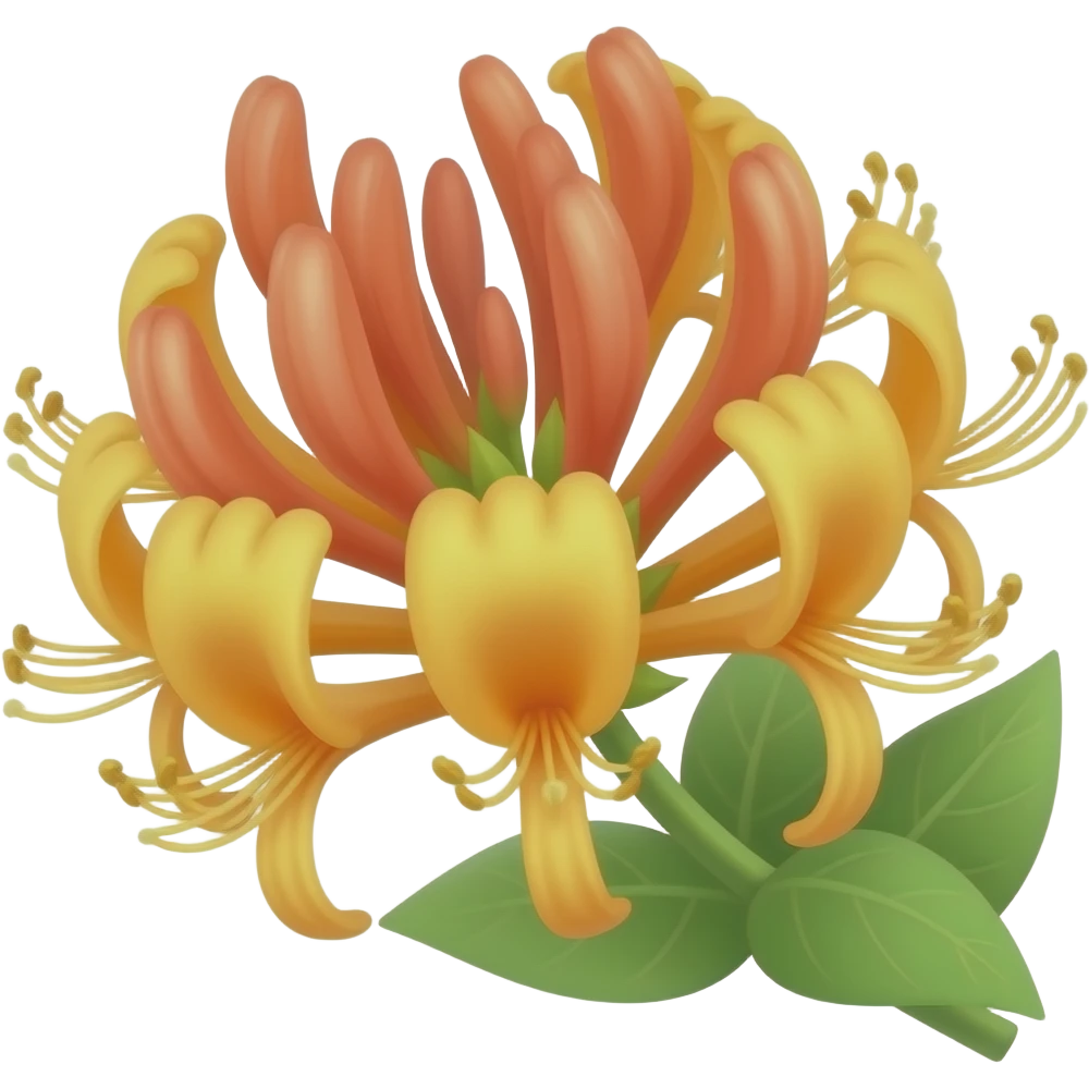 honeysuckle flower emoji