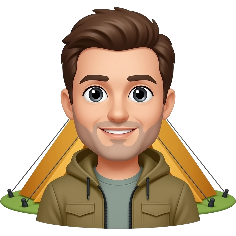 Camper emoji