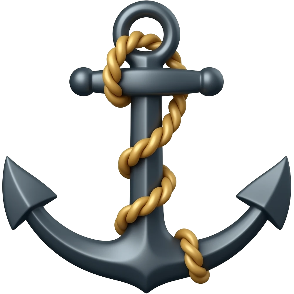 ship ancgor emoji