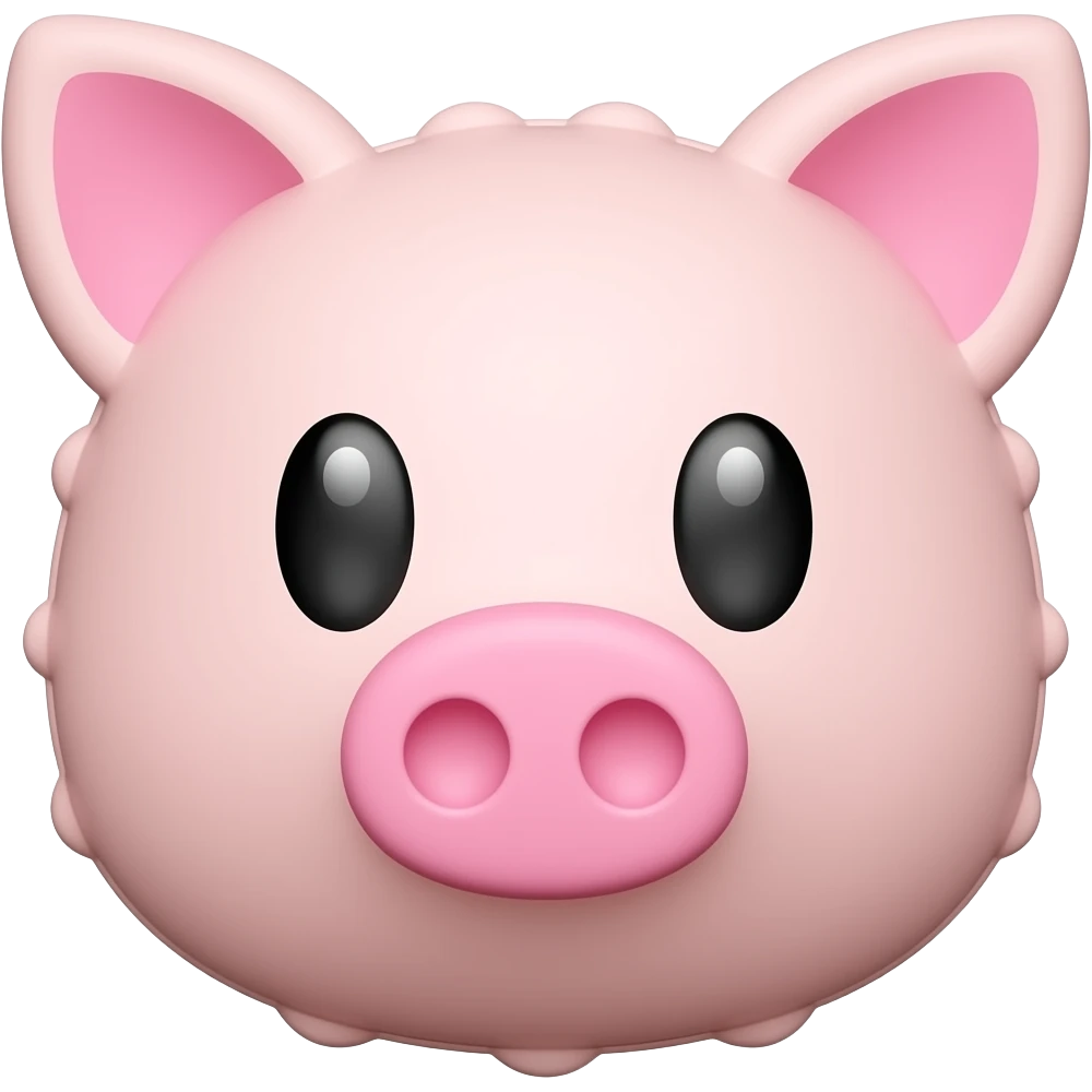 inflatable pig float ring emoji