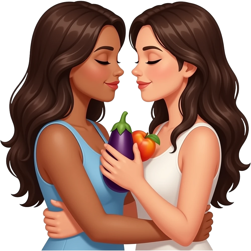 👩‍❤️‍👩🥵🍆🍑 emoji
