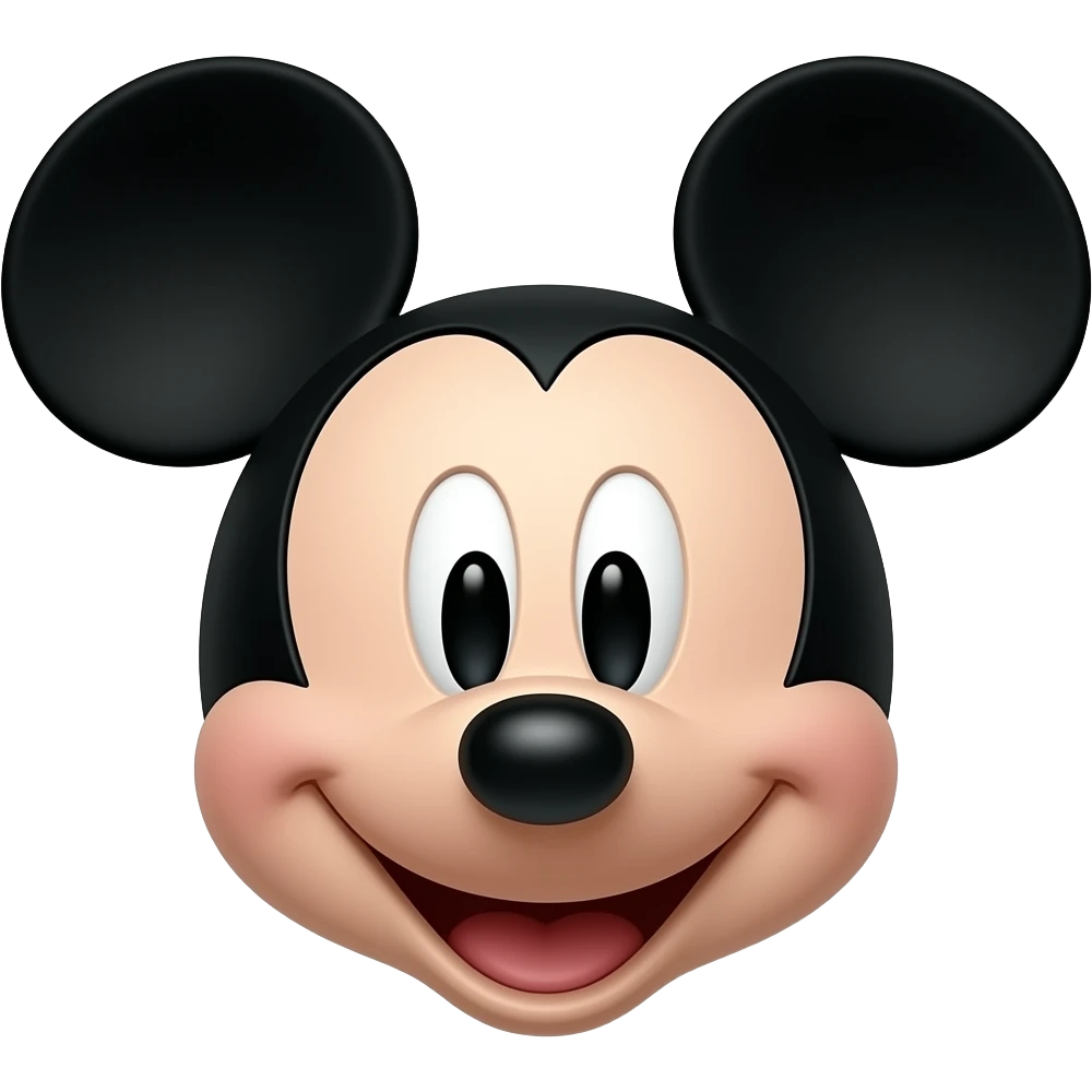 Mickey Mouse emoji