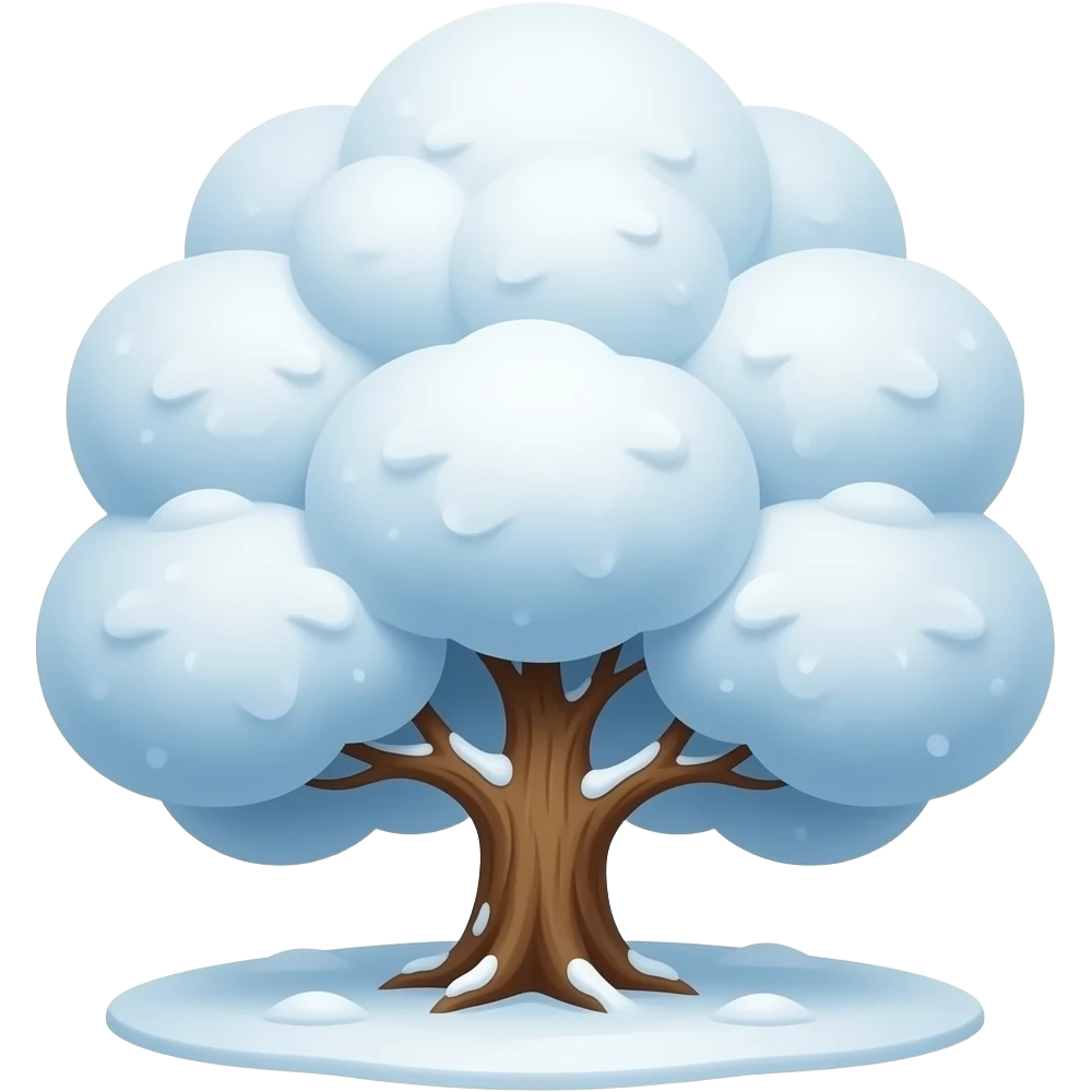 arbol invierno emoji